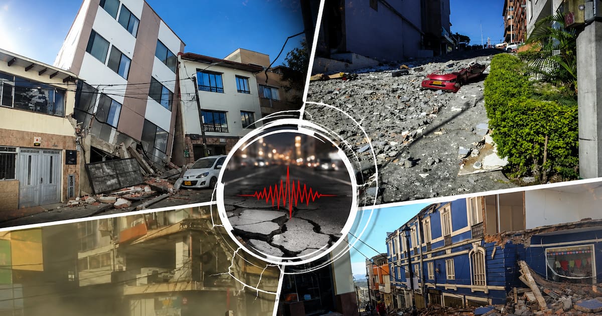 Photo: vanguardia.com Videos: así se vivió el fuerte terremoto que sacudió a Colombia y provocó momentos de pánico
