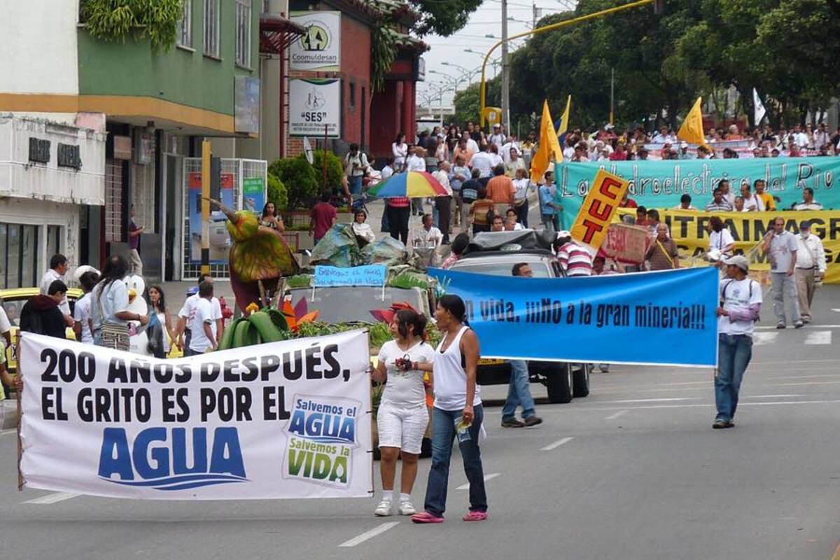A la marcha asistirán miembros del Comité por la Defensa del Agua y el Páramo de Santurbán y del Movimiento Cívico Conciencia Ciudadana. (Foto: Archivo / VANGUARDIA LIBERAL)