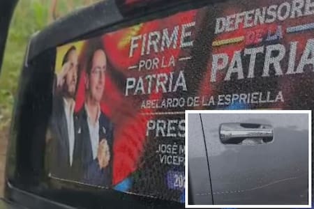 Taxistas y conductores denuncian que les han rayado los vehículos por apoyar a Abelardo De La Espriella