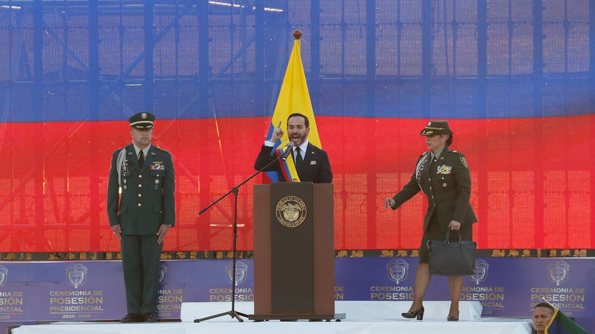 Esto dijo Abelardo de la Espriella en su primer discurso tras asumir la Presidencia de Colombia