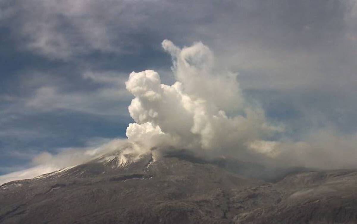 Nevado del Ruiz es uno de los volcanes más activos de Colombia.