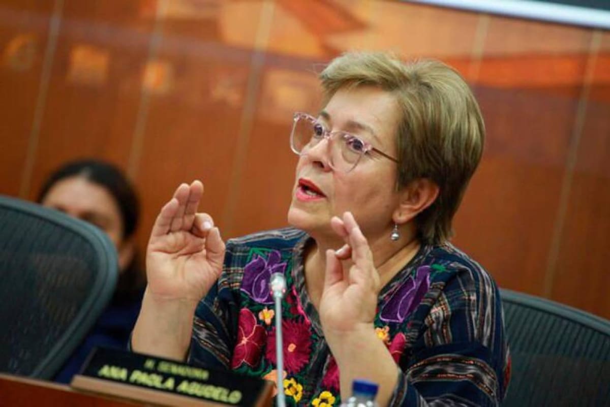 La ministra de Trabajo, Gloria Ramírez, habla de las ventajas de la reforma pensional. Archivo /VANGUARDIA