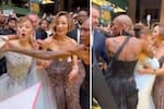 Ariana Grande vive angustioso momento en la premiere de ‘Wicked: For Good’: quién es el influencer que la atacó