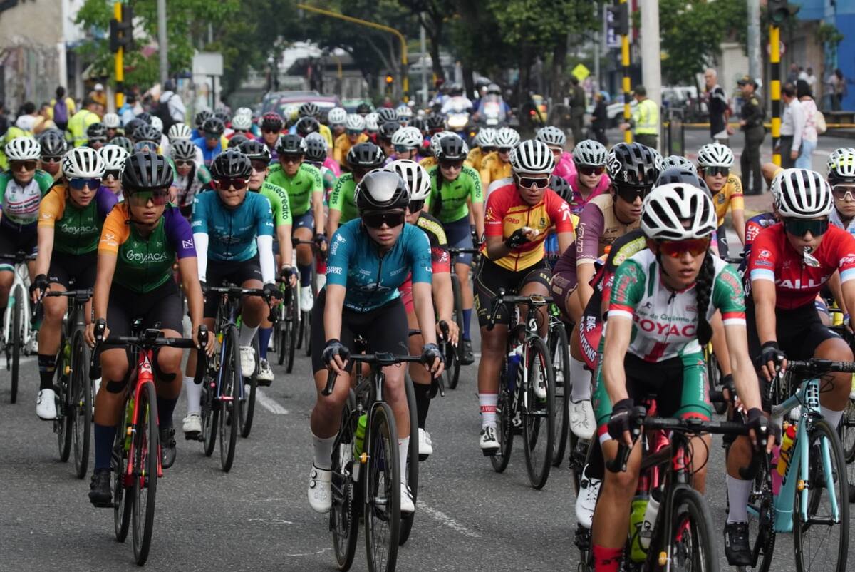 Los Campeonatos Nacionales de Ciclismo se tomaron las calles de Bucaramanga. Foto: Marco Valencia / VANGUARDIA