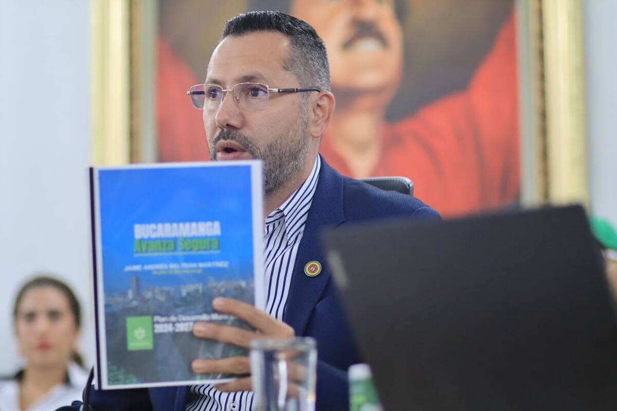 Jaime Andrés Beltrán Martínez, alcalde de Bucaramanga.