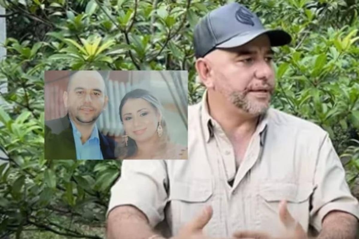 A pareja de ‘Pinocho’ le hallaron $29 millones, ocho celulares y una tarjeta de crédito del cabecilla de “Los Pachenca”. | Foto: Tomado de El Colombiano.