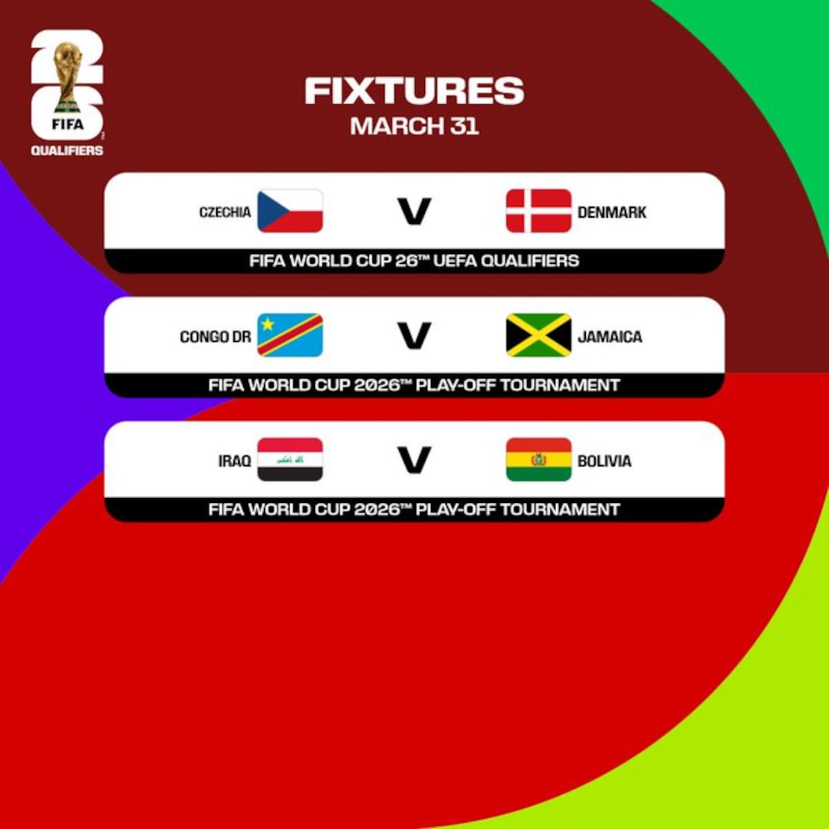 ¿A qué hora y dónde ver Jamaica vs. RD Congo? Se define el rival de Colombia en el Grupo K del Mundial 2026