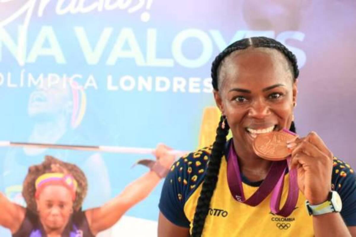 Ubaldina Baloyes volvió a sentir el cariño de la gente y el reconocimiento a su carrera deportiva. Foto: CORTESÍA LEONARDO VARGAS. El Colombiano / VANGUARDIA