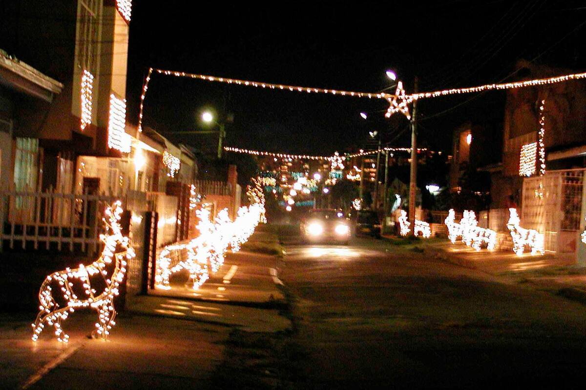El alumbrado navideño era una tradición muy popular que unía a la comunidad de La Victoria. (Foto: Archivo/VANGUARDIA)