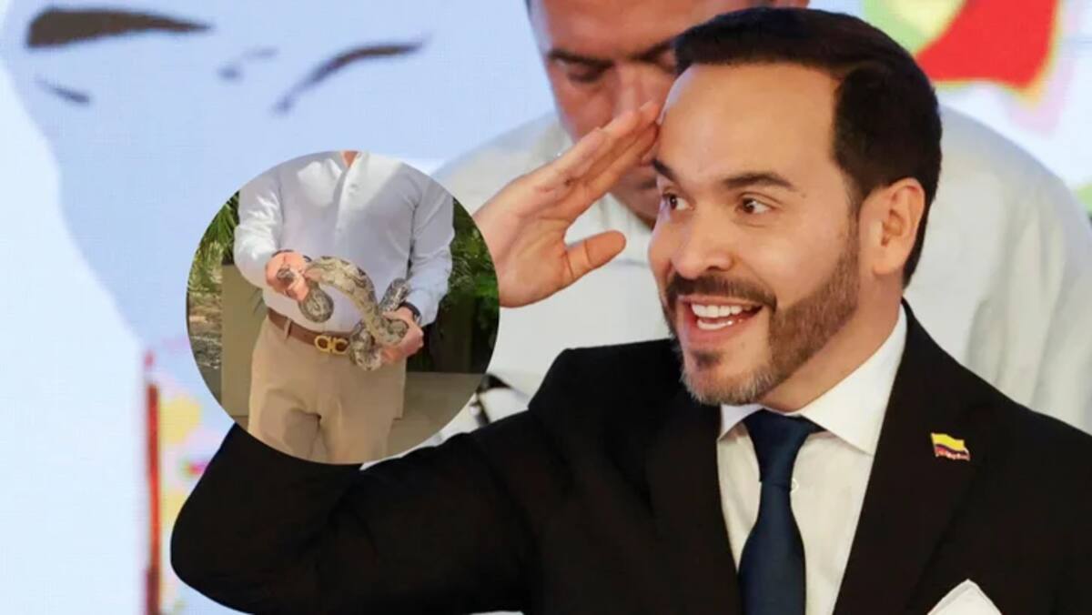 "Encontré una serpiente en el patio de mi casa": el mensaje de Abelardo De La Espriella a un mes de asumir como nuevo presidente de Colombia.
