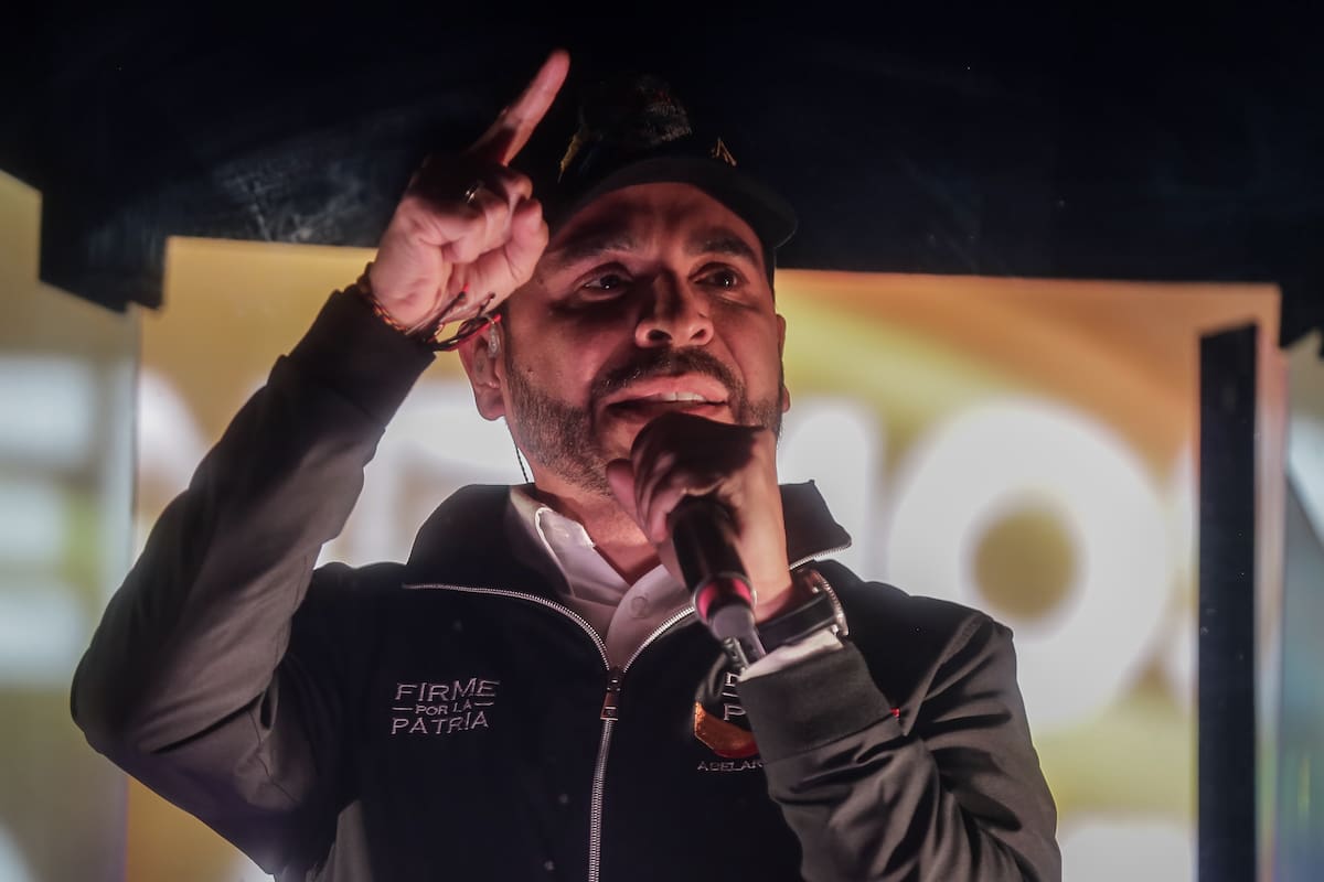 El candidato presidencial Abelardo De la Espriella. // Foto: Colprensa - Catalina Olaya.