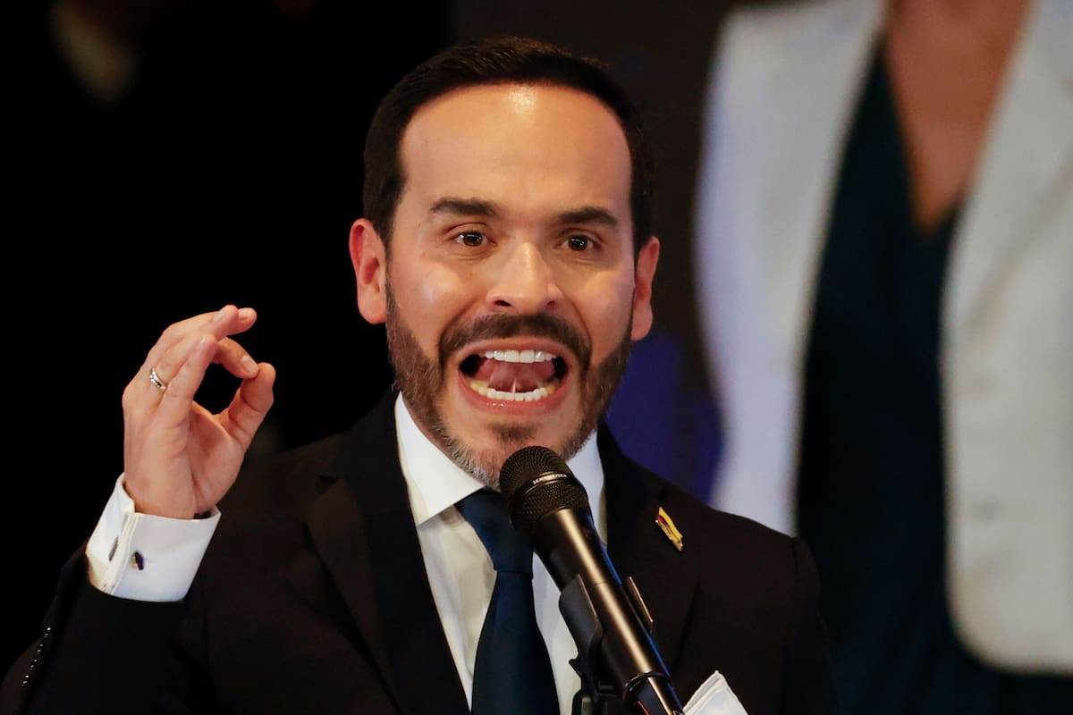 De la Espriella dialoga con Díaz Ayuso y Abascal para estrechar lazo de Colombia y España. // Foto: EFE/ Mauricio Dueñas Castañeda.