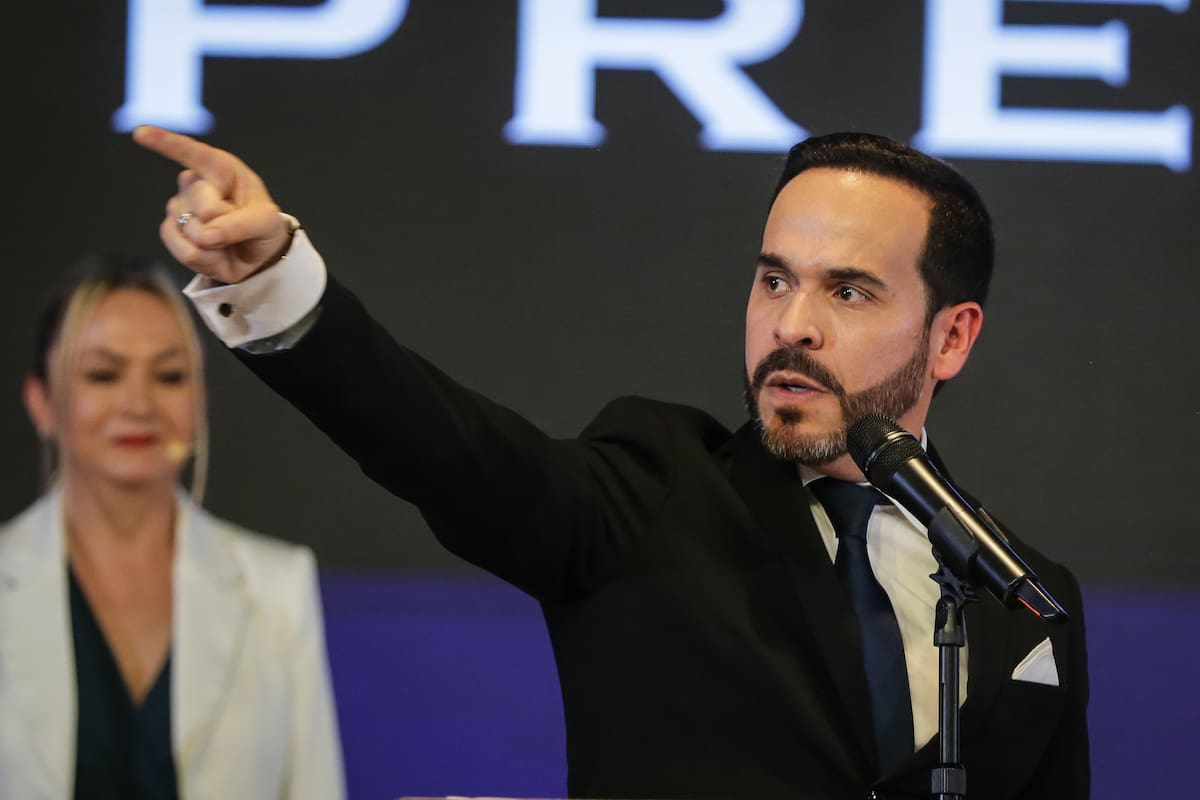 El presidente electo de Colombia, Abelardo De la Espriella. // Foto: Colprensa - Catalina Olaya.