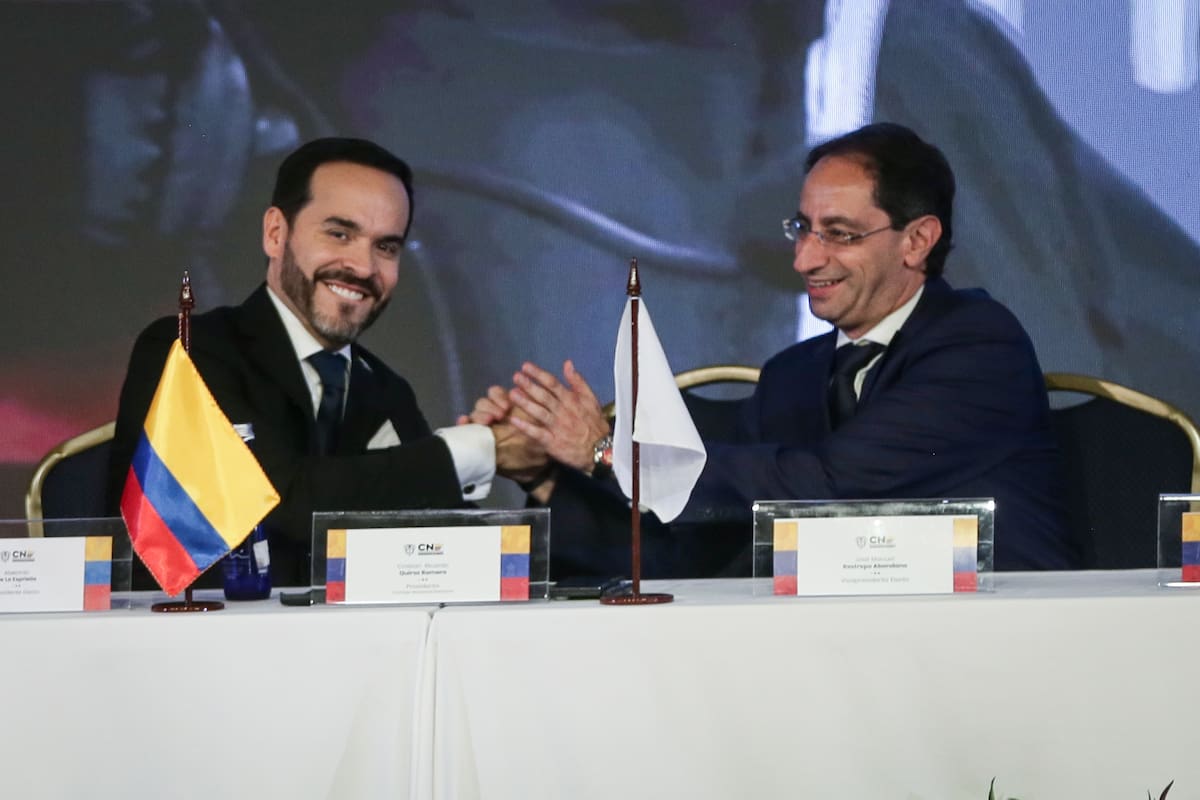 Abelardo De la Espriella anuncia cuatro nuevos funcionarios para su gabinete. // Foto: Colprensa - Catalina Olaya.
