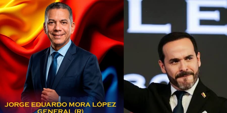 Abelardo De La Espriella nombra al general (r) Jorge Eduardo Mora como ministro de Defensa