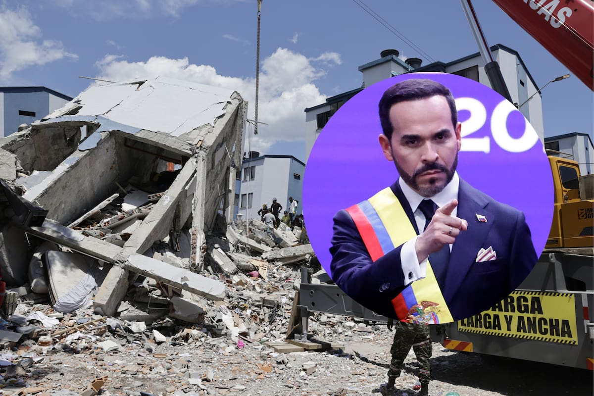 Abelardo de la Espriella, presidente de Colombia, toma acciones frente al terremoto que sacudió a Colombia. // Fotos: EFE.