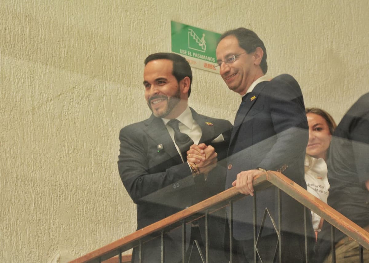 Abelardo de la Espriella y José Manuel Restrepo. // Foto: Colprensa