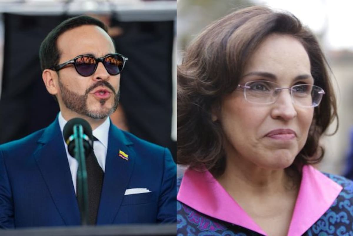 Abelardo de la Espriella y Viviane Morales. // Foto: cortesía de Presidencia y Colprensa.
