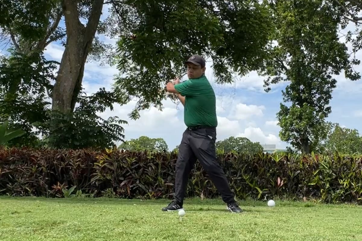 Se desarrolla con éxito el Abierto de Golf de Bucaramanga, en el Club Campestre. Foto: Suministrada.
