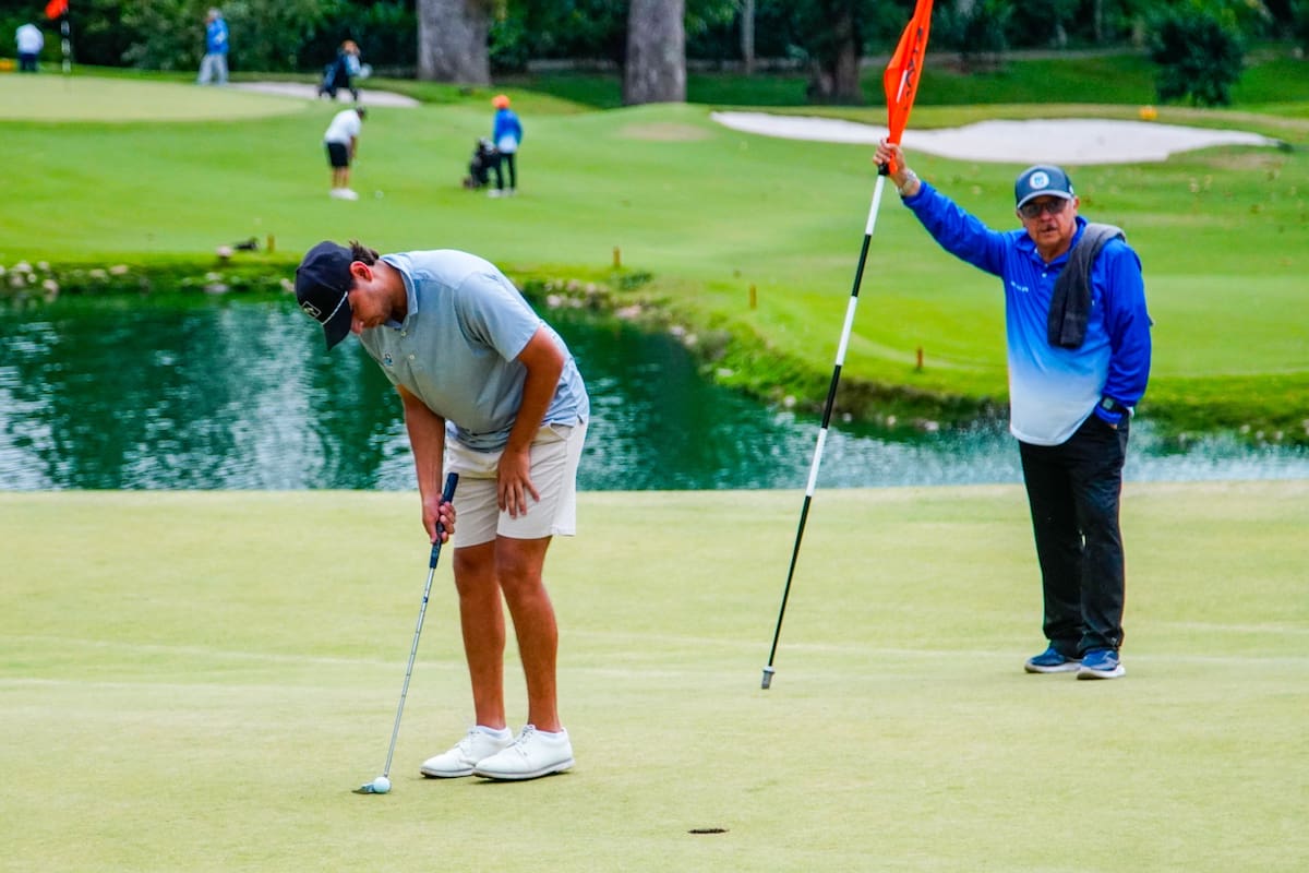 Con total éxito se realizó el Abierto de Golf de Bucaramanga, en el Club Campestre. Foto: Marco Valencia.