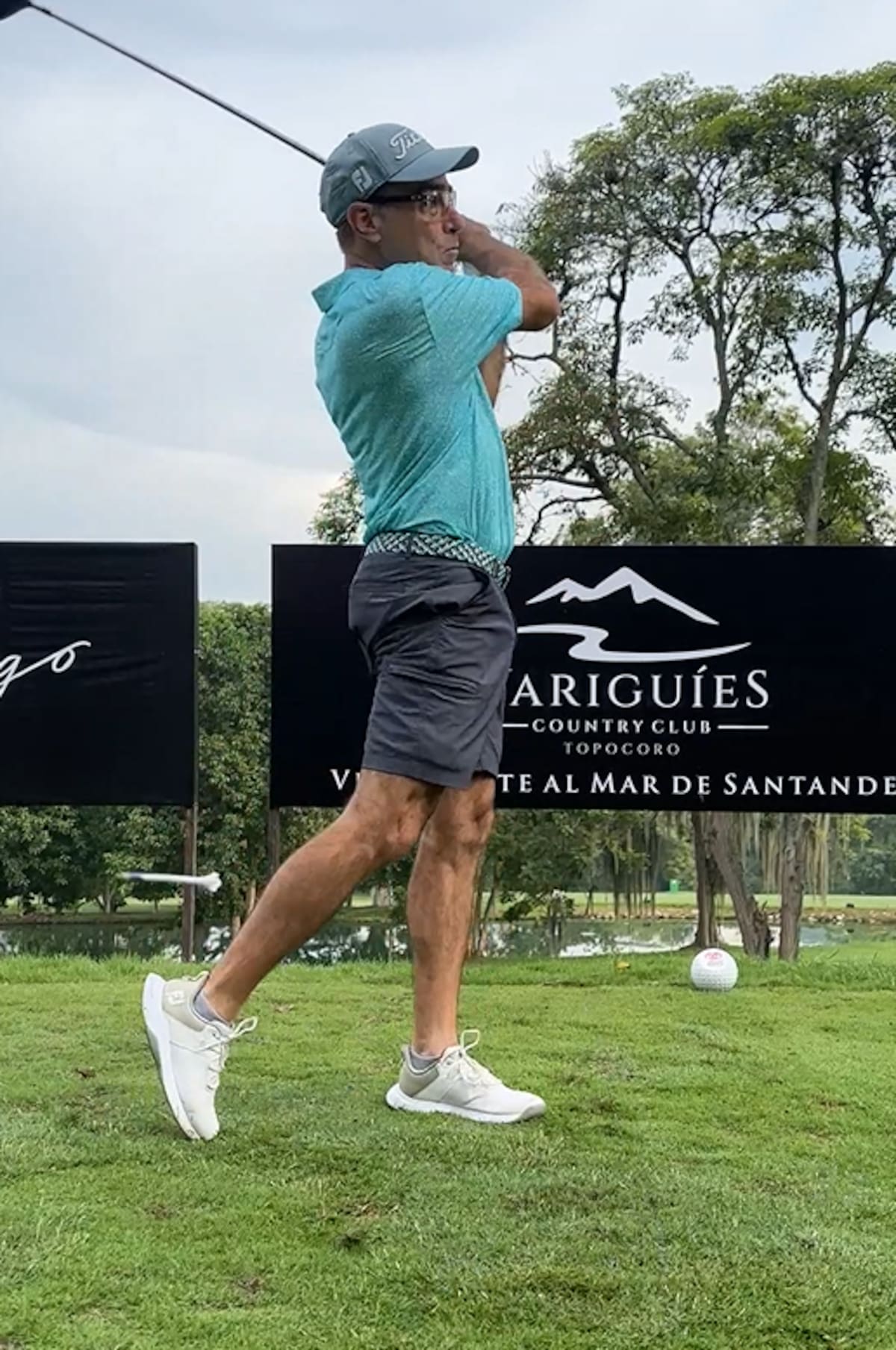 Se desarrolla con éxito el Abierto de Golf de Bucaramanga, en el Club Campestre. Foto: Suministrada.