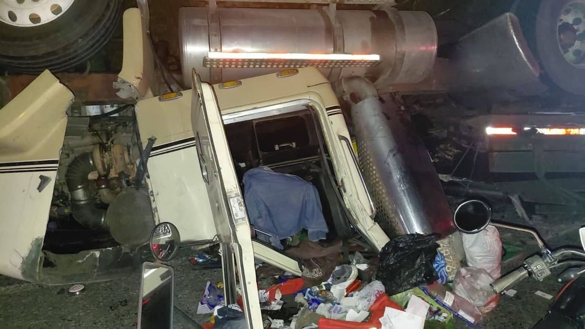 Investigan posible falla mecánica en accidente que dejó muerto a un conductor bumangués.
Foto: redes sociales.