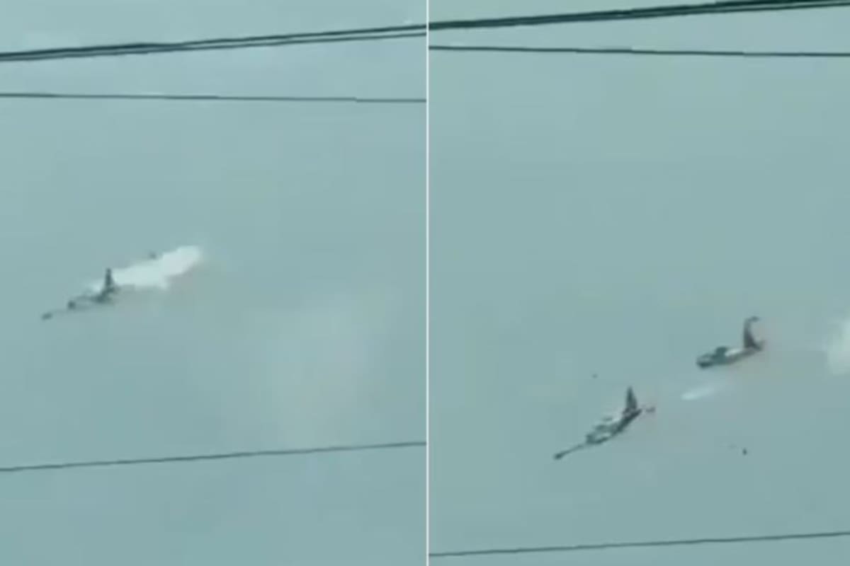 Dos aeronaves militares chocaron a baja altura en Filipinas: cuatro pilotos murieron en el accidente.