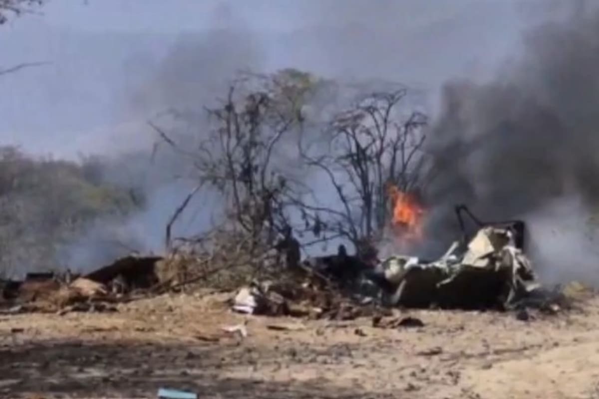 Mueren 13 personas tras accidente de una avioneta turística en las Líneas de Nazca. Foto: Captura de video