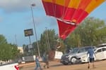 Impactante accidente de globo aerostático en Texas: Mujer cancela viaje familiar tras ver choque
