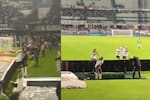 ¡Insólito! Futbolista brasileño cayó al túnel al festejar un gol y el VAR se lo anuló