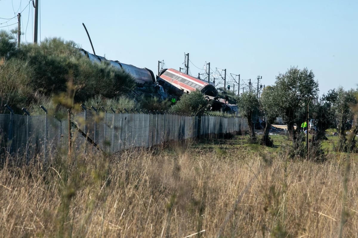 Accidente de trenes en España. // Juanma Jiménez - Europa Press - Vía AP.