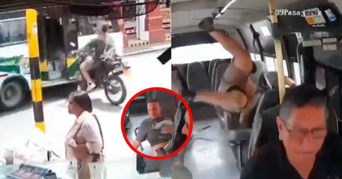 Un motociclista en Buga sobrevivió de milagro tras chocar contra un bus y caer dentro del vehículo gracias a que la puerta estaba abierta, lo que evitó un desenlace fatal.