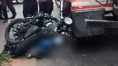 Tragedia en Floridablanca: motociclista perdió la vida tras se arrollado por un vehículo