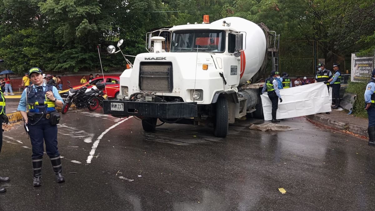 El siniestro tuvo lugar en el sector de Ciudad Valencia, en Floridablanca.
Foto: cortesía.