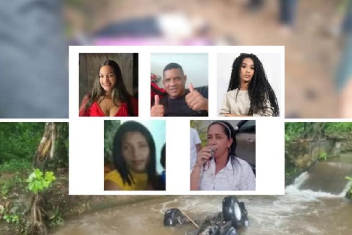 Cuatro mujeres y un hombre fueron las víctimas de este lamentable hecho.
Foto: suministrada.
