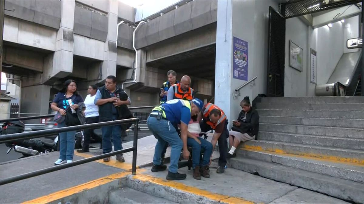 Accidente Línea 9 del Metro en México: Caída en Escaleras Eléctricas deja 12 Heridos; hay tres graves.