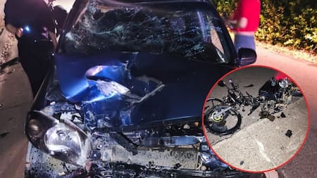 Accidente en Santander dejó un menor muerto tras choque contra un carro
