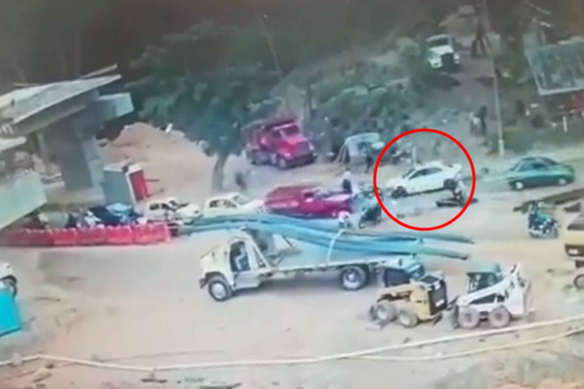El accidente dejó tres personas heridas, una con una fractura de codo. El conductor aún no aparece. (FOTO) VANGUARDIA LIBERAL