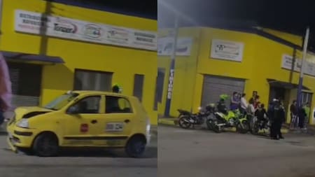 Fatal accidente en Bucaramanga: peatón perdió la vida tras ser arrollado por un taxi
