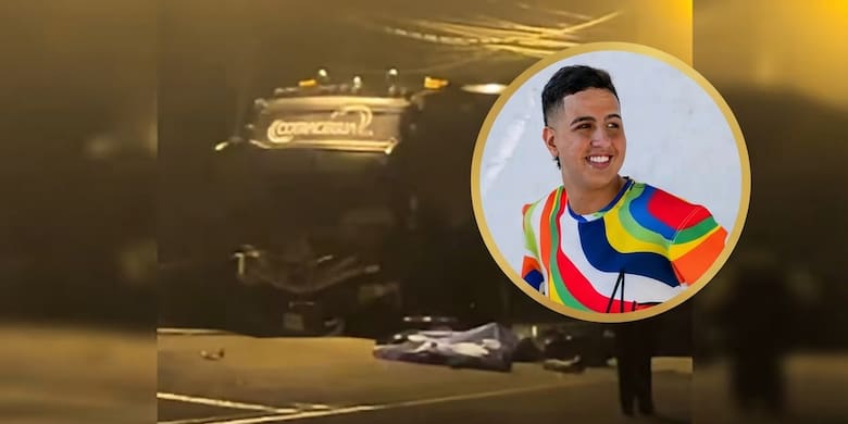 Identifican a los dos hombres que murieron tras chocar en moto contra el bus de agrupación de Martín Elías Jr.