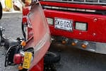 Motociclista murió tras chocar contra una volqueta en la vía San Gil-Bucaramanga