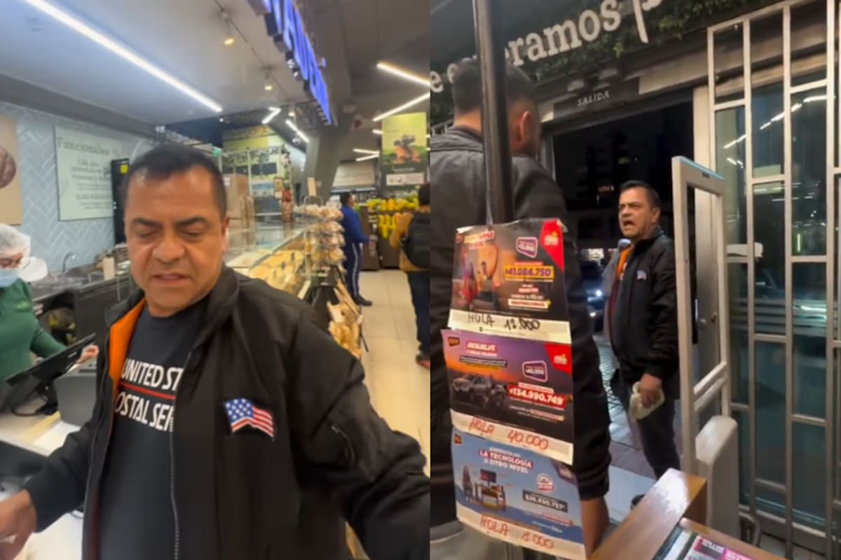 Un nuevo caso de acoso contra una mujer se registróe en Chapinero, Bogotá.
Foto: captura de video.