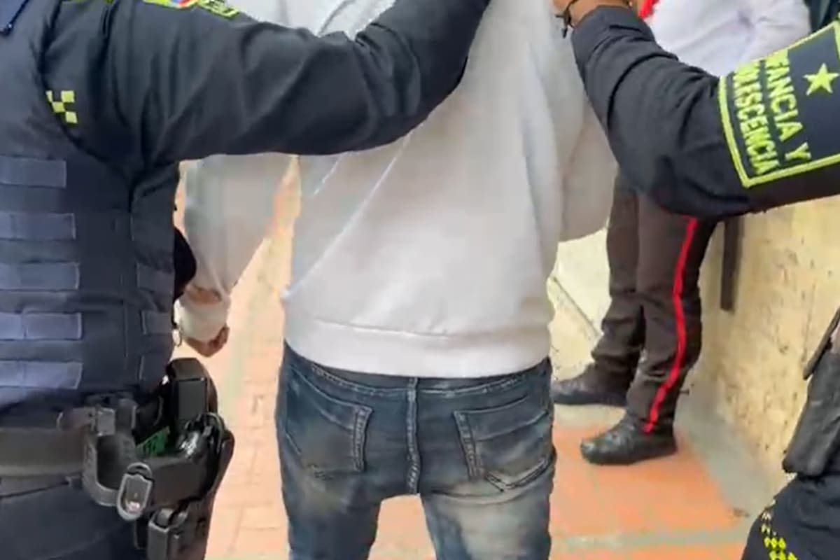 El menor involucrado quedó a disposición del Sistema de Responsabilidad Penal para Adolescentes.
Foto: cortesía.