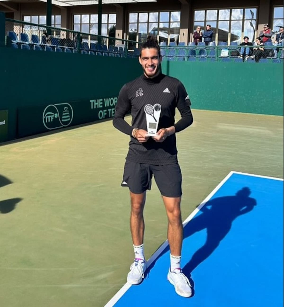 Adriá Soriano Barrera ilusiona al tenis colombiano: la gran esperanza local para el KIA Open 2026 en Floridablanca. Foto: Matchtenis