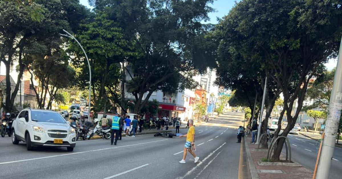 Adulto mayor murió atropellado por una moto en la carrera 27 con calle 54 en Bucaramanga