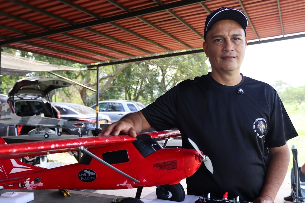 Aeromodelistas de Bucaramanga. Foto: Franz Rey/VANGUARDIA