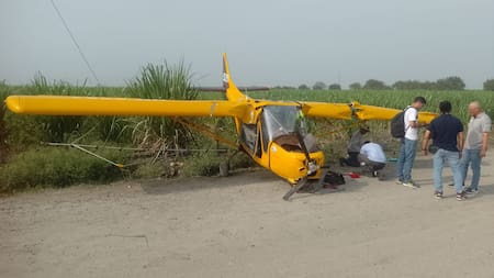 Accidente en el Cauca: avioneta se precipitó a tierra en un cañaduzal al norte del departamento