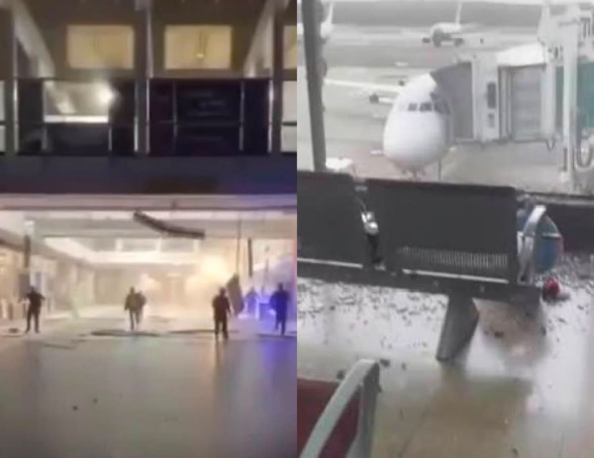 Un fuerte sismo de magnitud 7,1 sacudió este miércoles 24 de junio de 2026 a Venezuela. Las imágenes de lo ocurrido en el Aeropuerto Internacional de Maiquetía, cerca de Caracas, son impactantes.