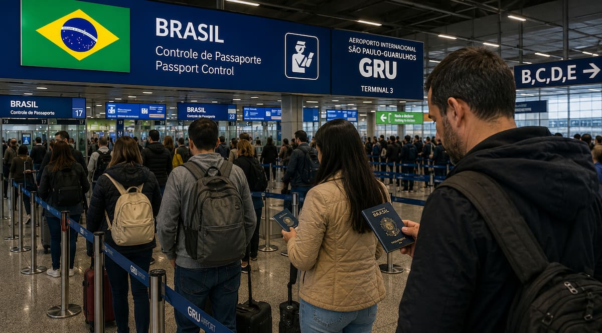 Brasil pide a los extranjeros un pasaporte o documento de viaje vigente para entrar o salir del territorio, según las normas migratorias que rigen actualmente.