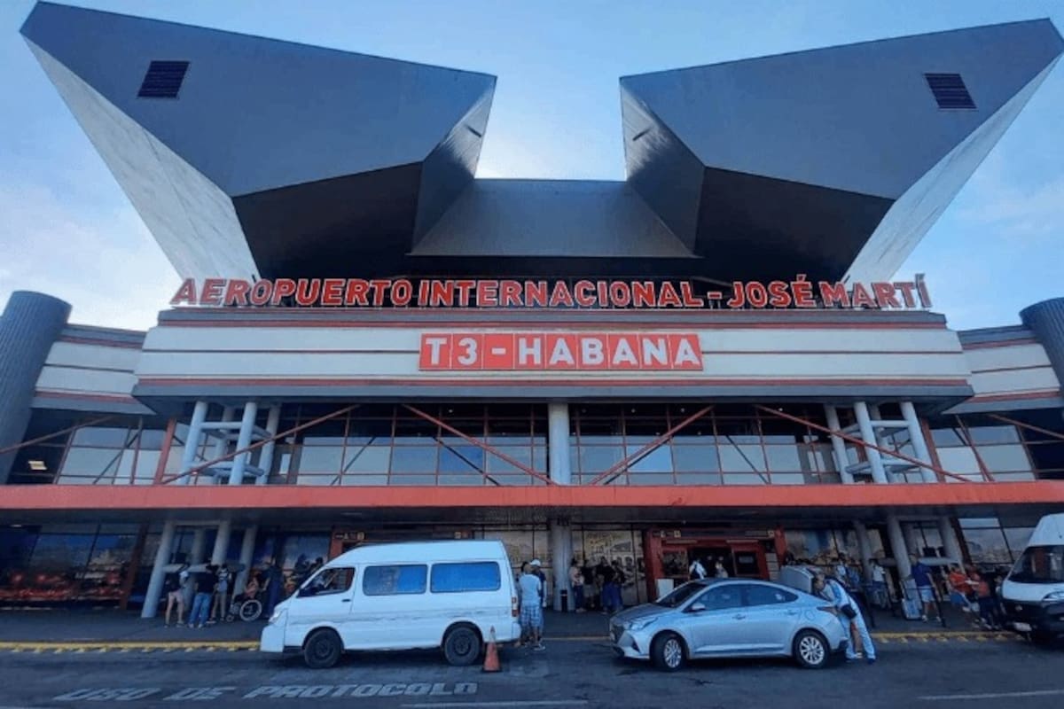 Aeropuerto Internacional José Marti de La Habana, Cuba.